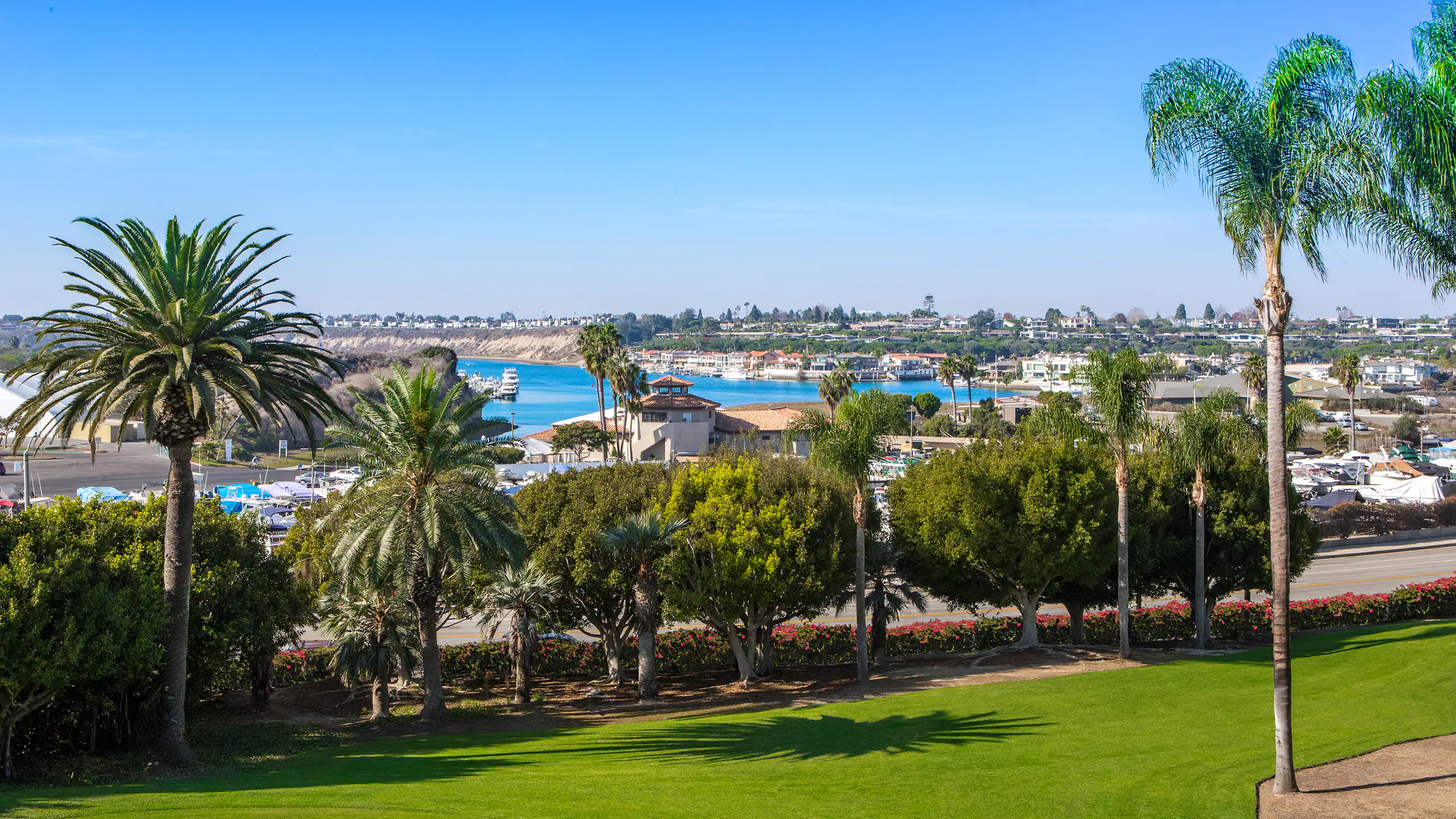 Bay view from Hyatt Regency Newport Beach